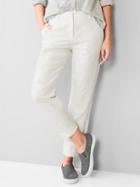 Gap Women Tailored Crop Pants - New Off White