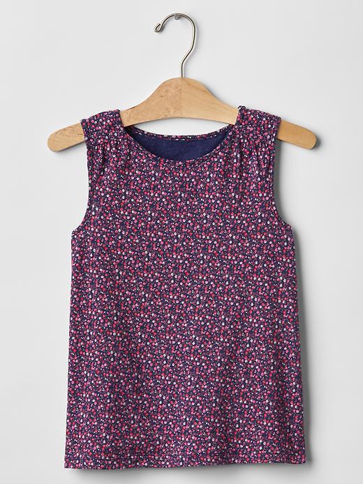 Gap Jersey Tulip Back Tank - Dusty Palm