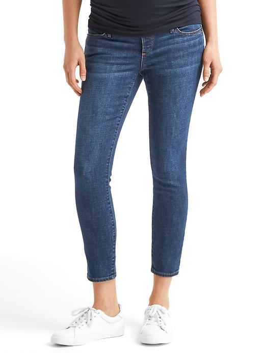 Gap Authentic 1969 Demi Panel True Skinny Jeans - Medium Indigo