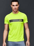 Gap Men Gdry Mesh Stripe T Shirt - Green Thumb