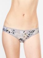 Gap Women Lace Trim Teeny Bikini - Blooms Berry
