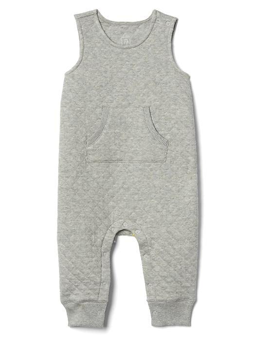 Gap Quilted Sleeveless Kanga One Piece - Gray
