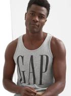 Gap Men Logo Tank - New Heather Grey