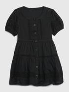 Toddler Eyelet Midi Dress