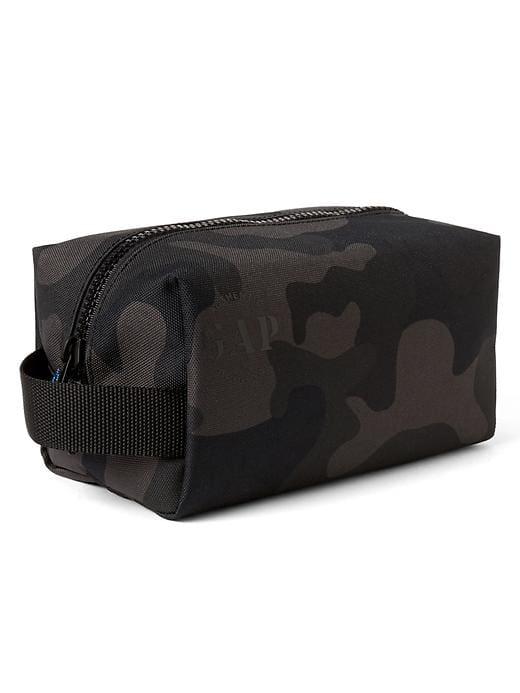 Gap Men Print Dopp Kit - Black Camo
