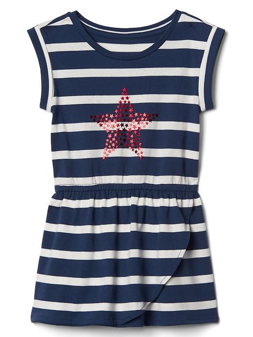 Gap Print Tulip Dress - Star