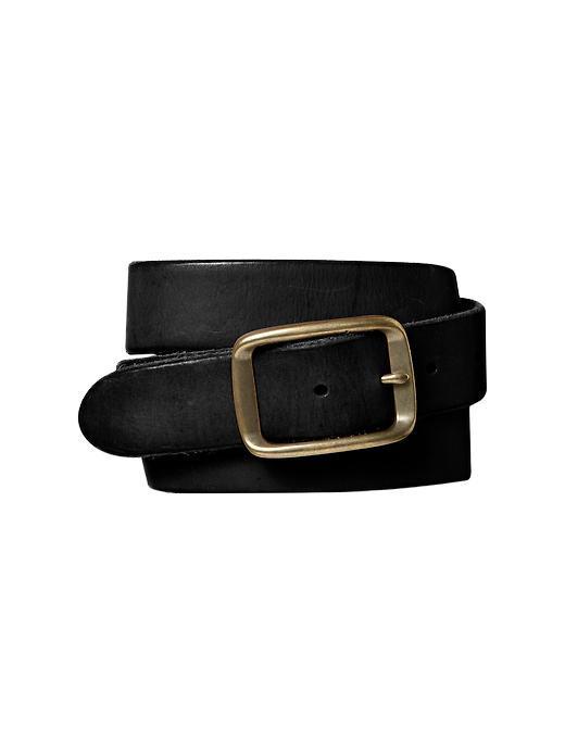 Gap Dipped Centerbar Belt - Black