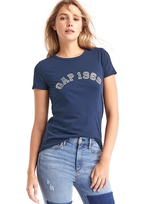 Gap Women Foil Logo Tee - Dark Night