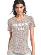 Gap Women Mix And Match Short Sleeve Sleep Shirt - Floral Dream On
