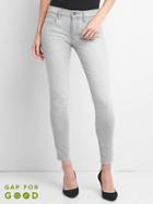 Gap Women Mid Rise 360 Stretch Jeans - Grey Denim