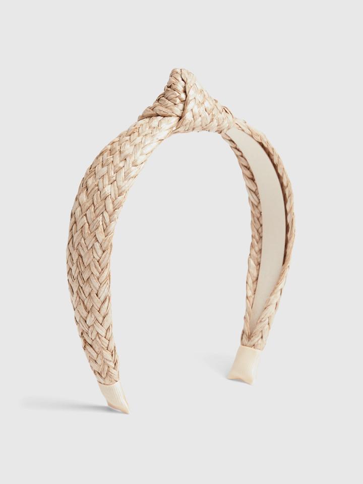 Toddler Straw Tie-knot Headband