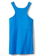Gap Low Impact High Neck Shelf Tank - Oceanic Blue