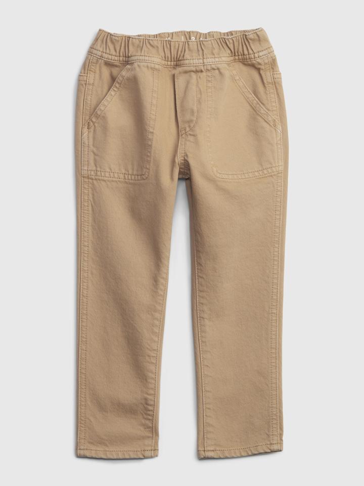 Toddler Pull-on Easy Taper Jeans With Washwell