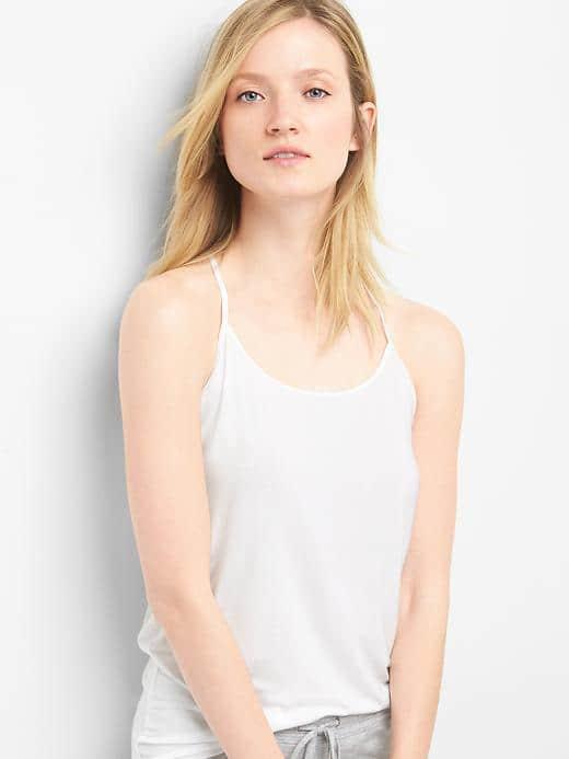 Gap Women Pure Body Lightweight Cami - Optic White