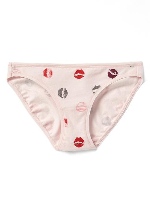 Gap Women Stretch Cotton Low Rise Bikini - Kiss Me Pink