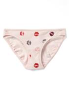 Gap Women Stretch Cotton Low Rise Bikini - Kiss Me Pink