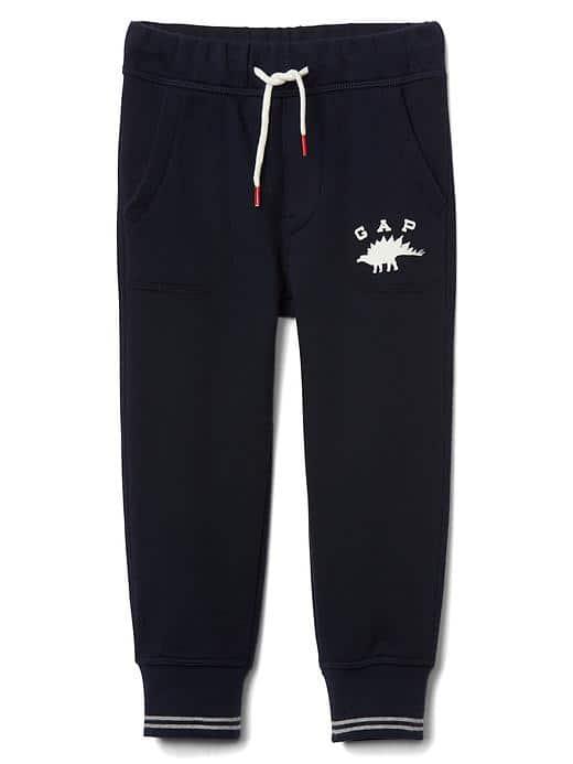 Gap Graphic Logo Varsity Joggers - True Indigo