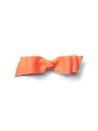 Gap Small Bow Hair Clip - Neon Orange Dark
