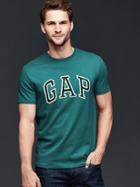Gap Men Arch Logo Graphic T Shirt - Mallard