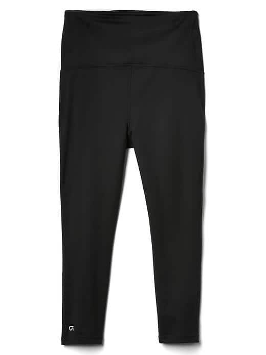 Gap Women Gapfit Blackout Technology Full Panel Capris - True Black