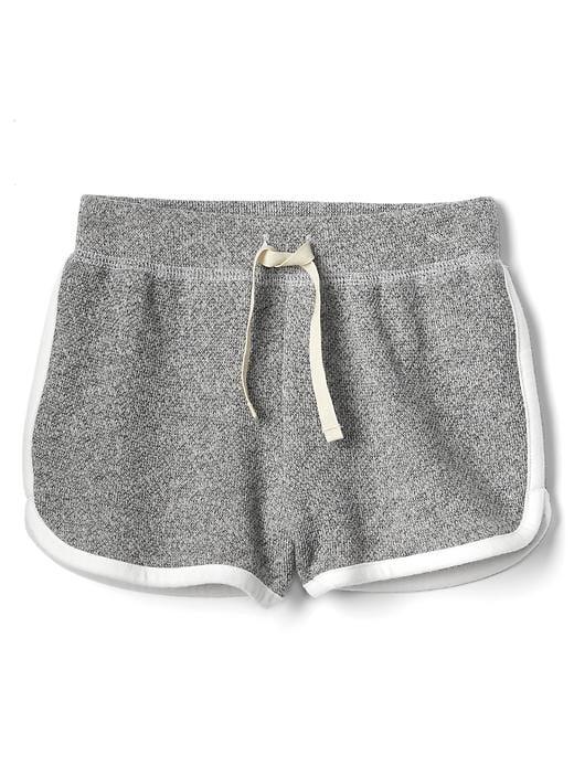 Gap Athletic Trim Dolphin Shorts - Light Grey Marle