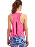 Gap Women Gapfit Breathe Tie Back Tank - Happy Pink