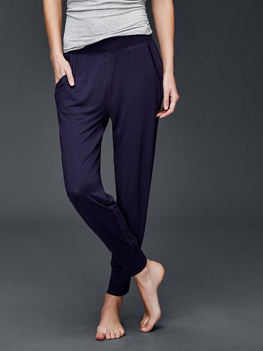 Gap Women Pure Body Modal Pants - Dark Indigo