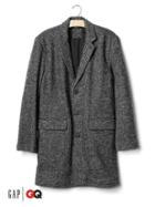 Gap Men X Gq Steven Alan Wool Coat - Charcoal Gray