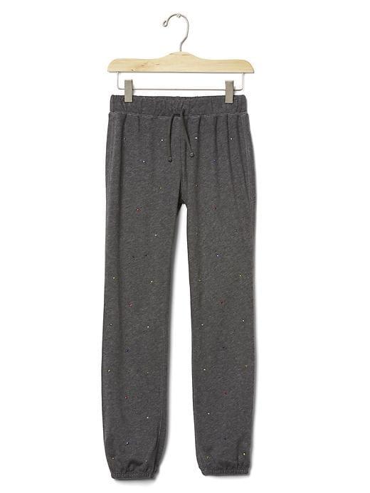 Gap Sequin Joggers - Sparkle Heather Gray