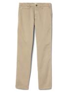 Gap Men Vintage Wash Slim Fit Chinos Stretch - Iconic Khaki