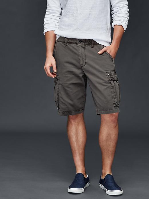 Gap Men Cargo Shorts 11 - Dark Gray