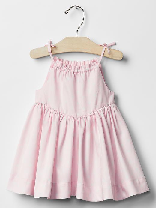 Gap Spaghetti Bow Dress - Pink Cameo