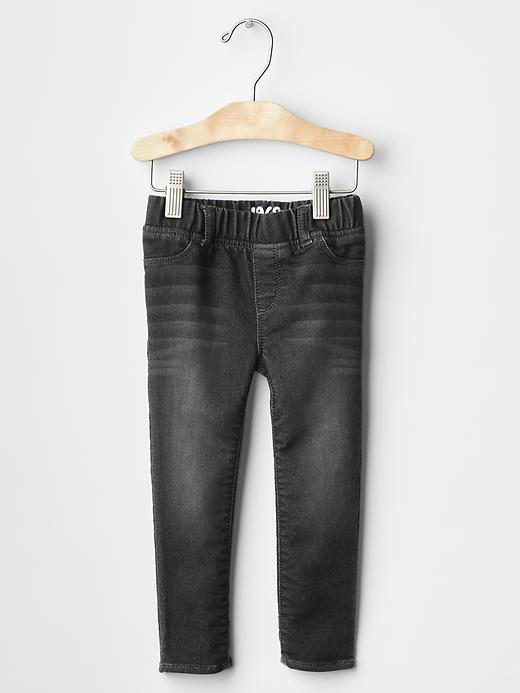 Gap 1969 Super Soft Pull On Legging Jeans - Black Denim