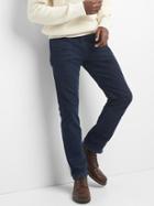 Gap Men Stretch Slim Fit Cords - New Classic Navy