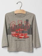 Gap City Fire Truck Tee - San Francisco