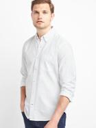 Gap Oxford Solid Slim Fit Shirt - White