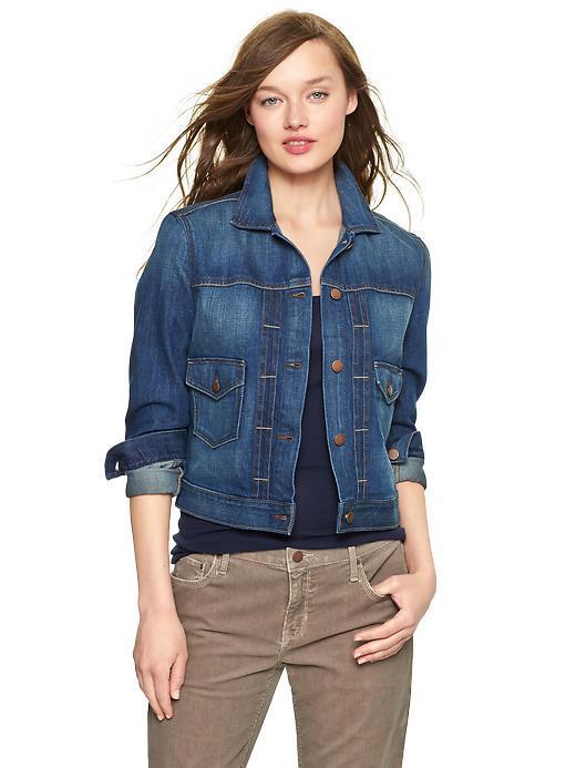 Gap 1969 Denim Drop Pocket Jacket - Yosemite