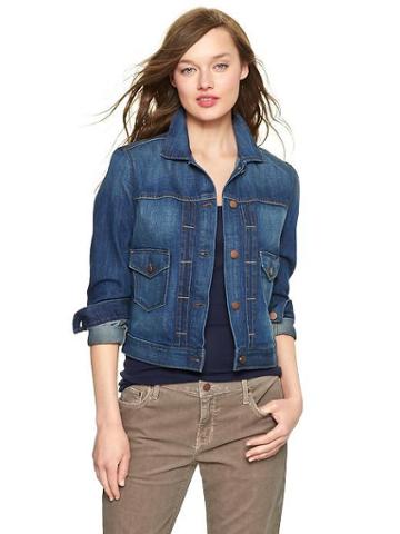 Gap 1969 Denim Drop Pocket Jacket - Yosemite