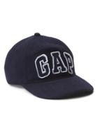 Gap Women Logo Wool Baseball Hat - Dark Night