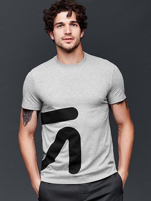 Gap Men Gdry Side G T Shirt - Grey Heather