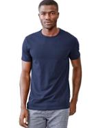 Gap Men Stretch Crew T Shirt - Navy