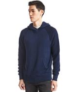 Gap Men Softspun Knit Pullover Hoodie - Navy