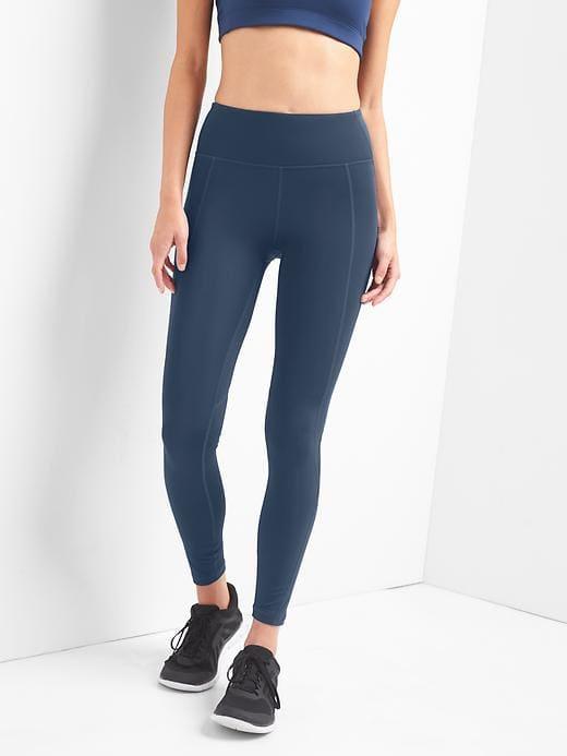 Gap Women Gfast High Rise Sculpt Compression Leggings - True Indigo