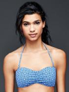 Gap Women Bandeau Top - Blue Print