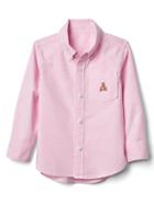 Gap Oxford Long Sleeve Shirt - Maiden Pink