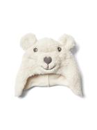 Gap Cozy Bear Hat - Ivory Frost