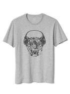 Gap Men Short Sleeve Graphic Tee - Tiger Face