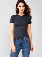 Gap Women New Modern Crew Tee - New Classic Navy