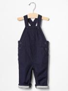 Gap Jersey Lined Overalls - Dark Night
