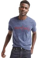 Gap Men X Red Graphic Crewneck Tee - Dark Night